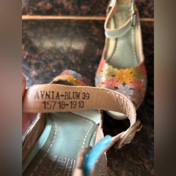 Spring Step L'Artiste Women's Avnia Ankle Strap Shoe teal Multi EU 39/ U… - Picture 11 of 11